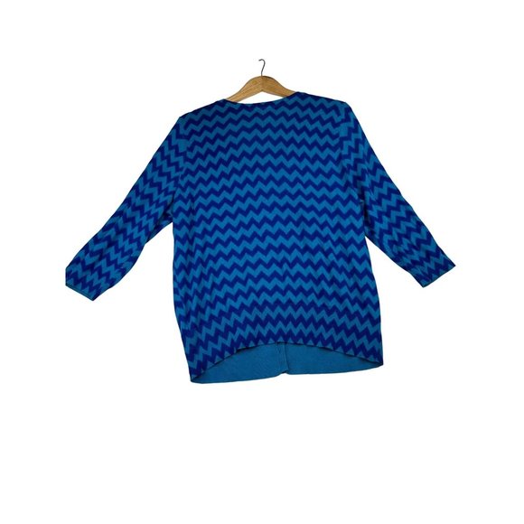 Lane‎ Bryant Button Cardigan sz 14 Blue - Picture 5 of 5